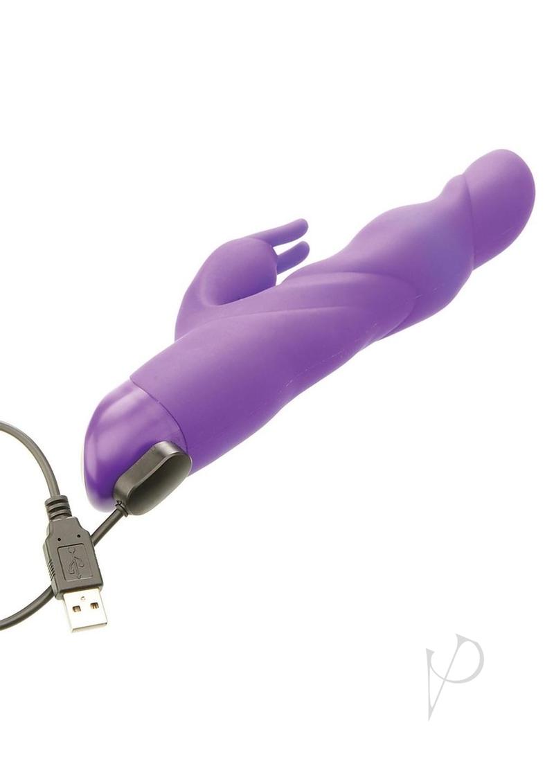 Adam & Eve The Thruster Rechargeable Silicone Rabbit Vibrator