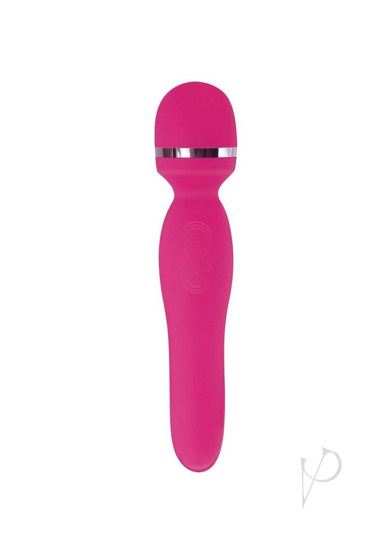 Adam & Eve The Intimate Curves Rechargeable Silicone Wand Massager